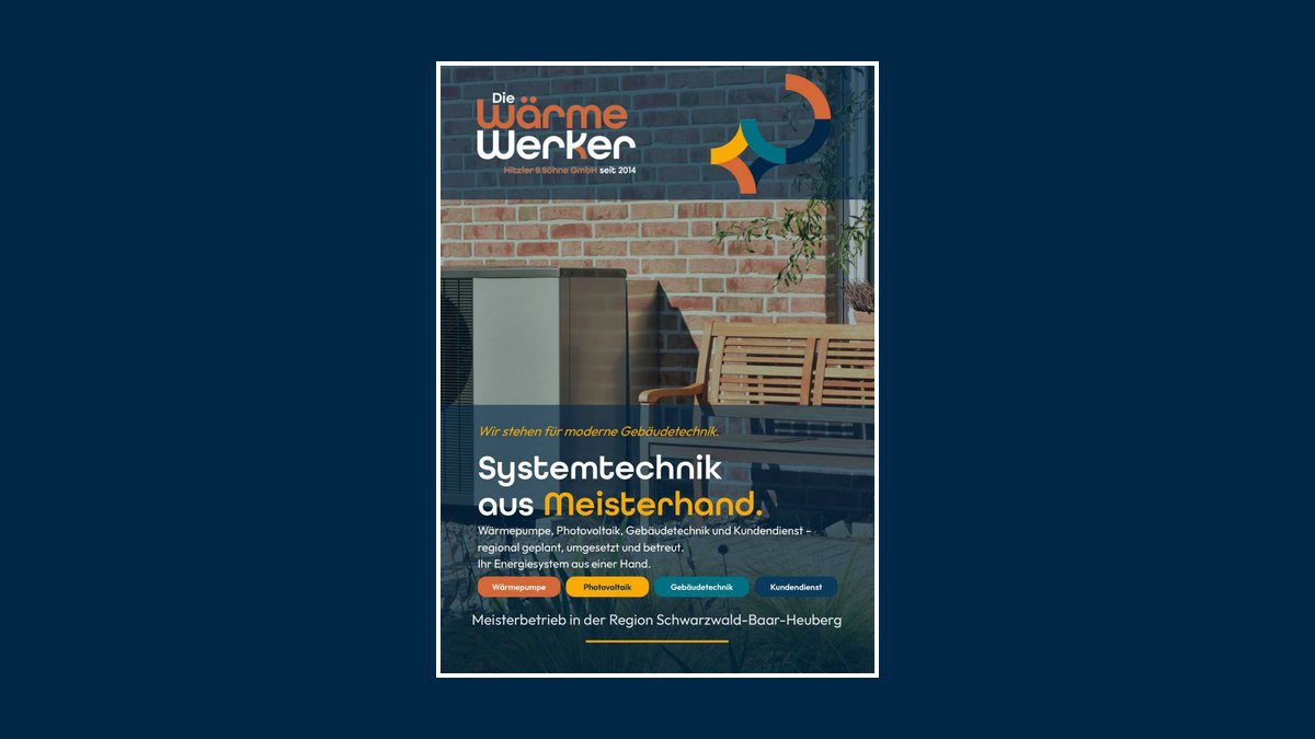 Neuer Firmenflyer