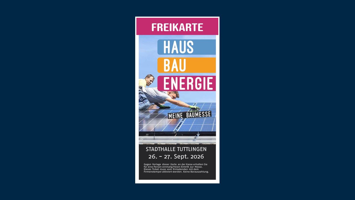 Freikarte HAUS | BAU | ENERGIE